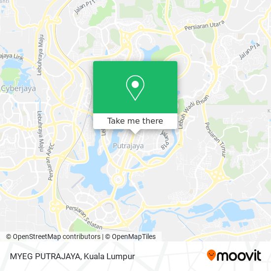 Peta MYEG PUTRAJAYA