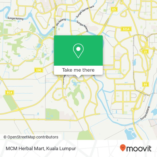 MCM Herbal Mart map