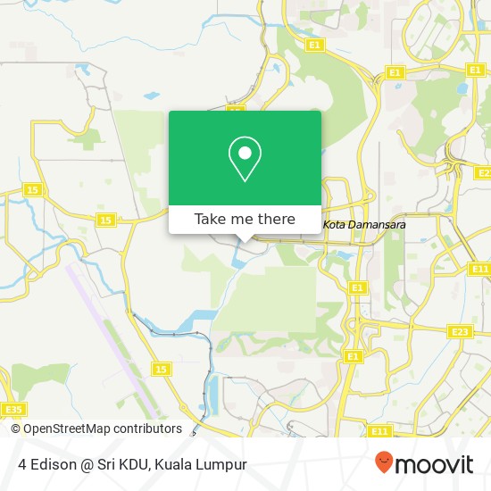 4 Edison @ Sri KDU map