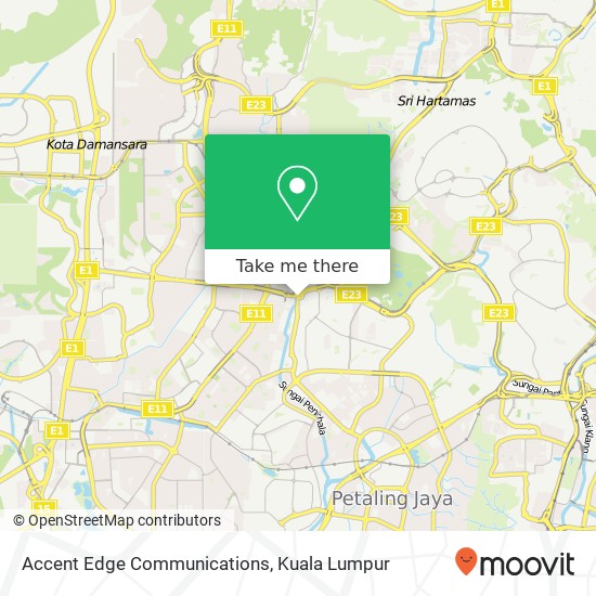 Accent Edge Communications map