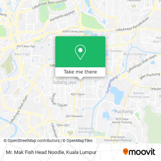 Mr. Mak Fish Head Noodle map