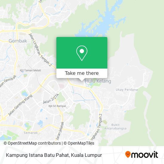 Kampung Istana Batu Pahat map