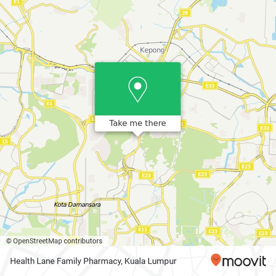 Health Lane Family Pharmacy map
