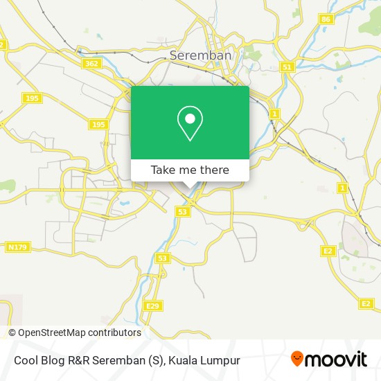 Cool Blog R&R Seremban map