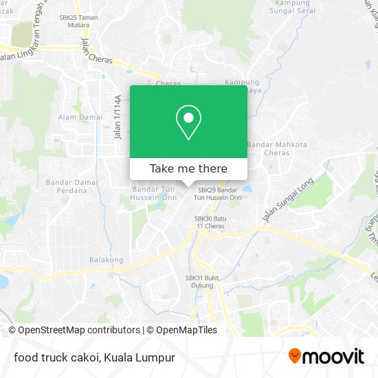food truck cakoi map