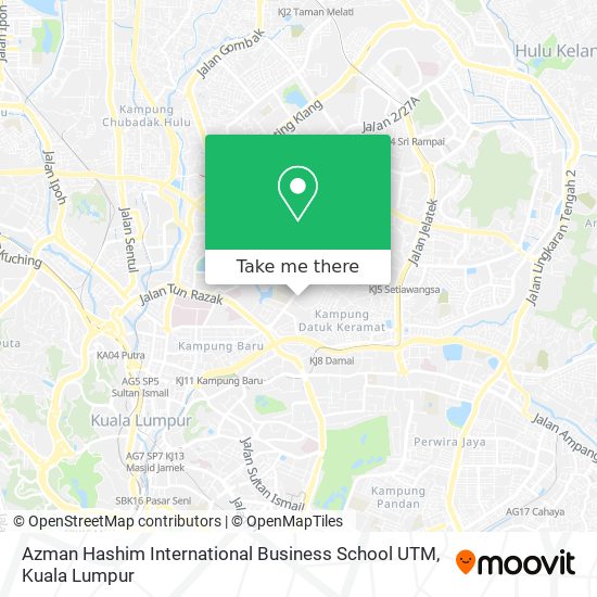 Peta Azman Hashim International Business School UTM