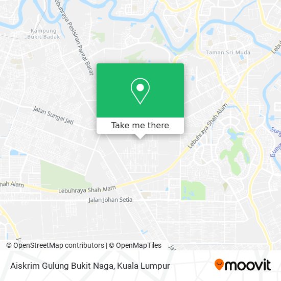 Aiskrim Gulung Bukit Naga map
