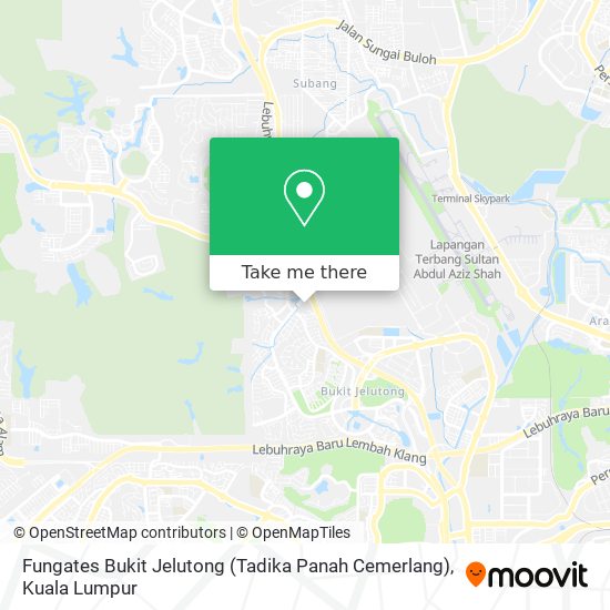 Fungates Bukit Jelutong (Tadika Panah Cemerlang) map