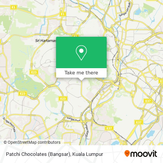 Patchi Chocolates (Bangsar) map