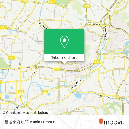 曼谷東炎魚頭 map