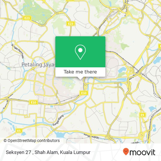 Seksyen 27 , Shah Alam map