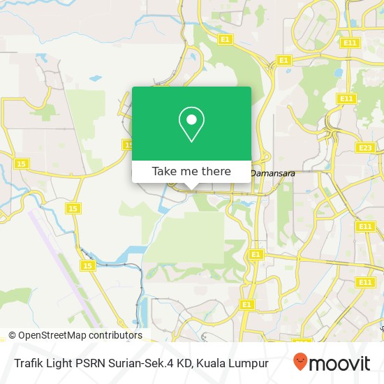 Trafik Light PSRN Surian-Sek.4 KD map