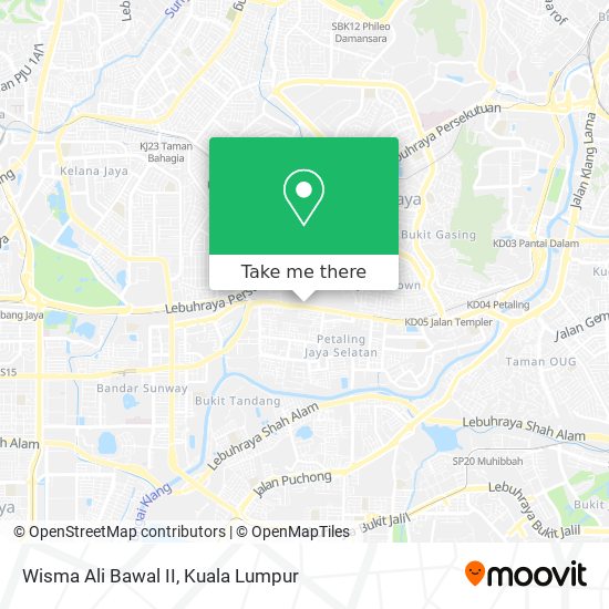 Wisma Ali Bawal II map