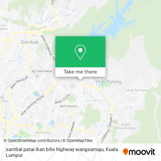 sambal petai ikan bilis highway wangsamaju map