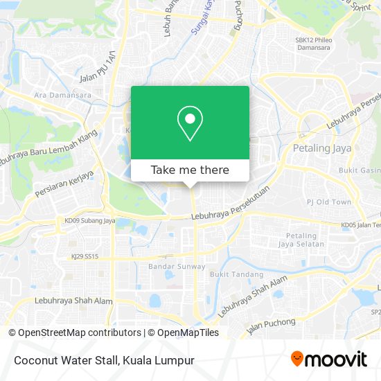 Coconut Water Stall map