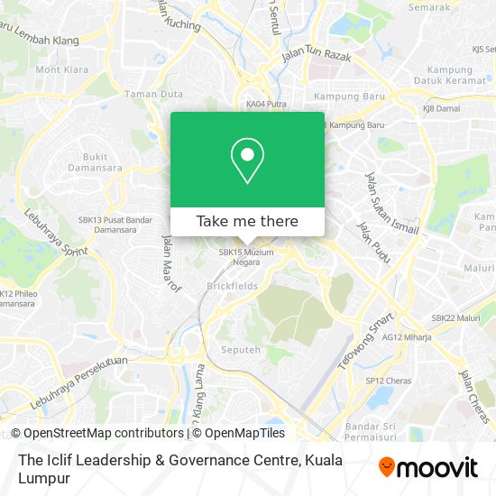 The Iclif Leadership & Governance Centre map