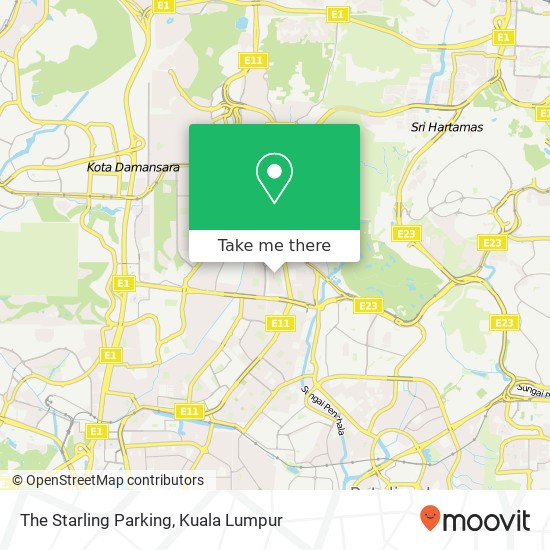 The Starling Parking map