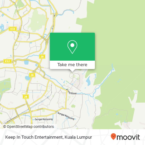 Keep In Touch Entertainment map