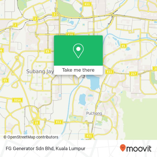 FG Generator Sdn Bhd map