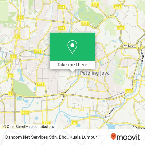 Dancom Net Services Sdn. Bhd. map