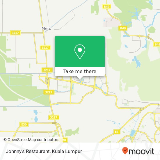 Johnny's Restaurant map