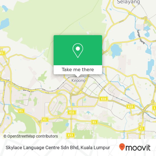 Skylace Language Centre  Sdn Bhd map