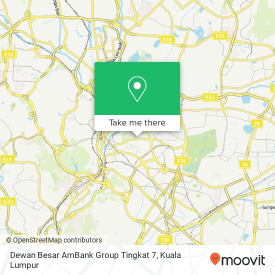 Dewan Besar AmBank Group Tingkat 7 map