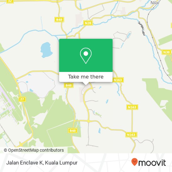 Jalan Enclave K map