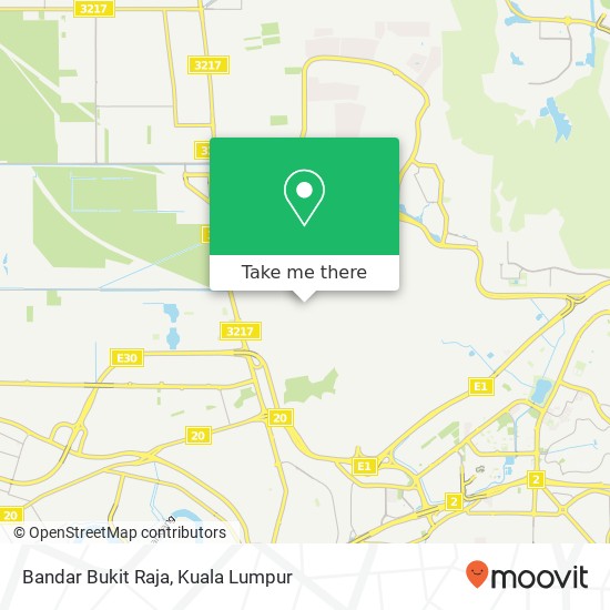 Bandar Bukit Raja map