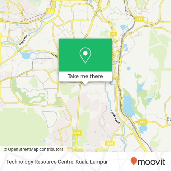 Technology Resource Centre map