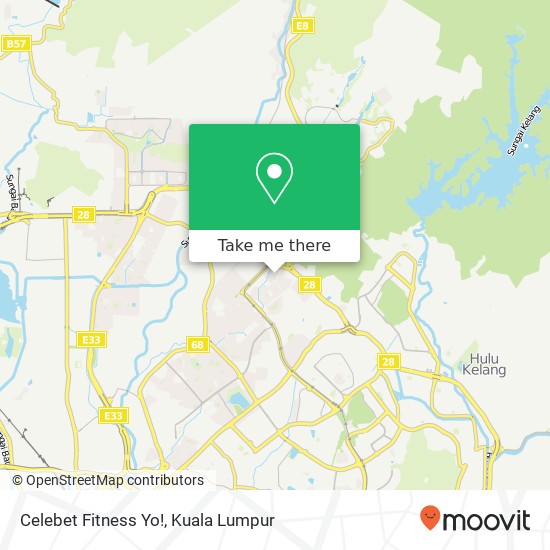 Celebet Fitness Yo! map