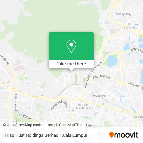 Peta Hiap Huat Holdings Berhad