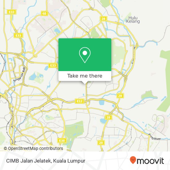 CIMB Jalan Jelatek map