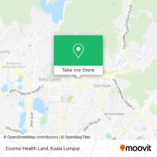 Cosmo Health Land map