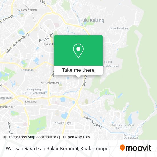 Warisan Rasa Ikan Bakar Keramat map