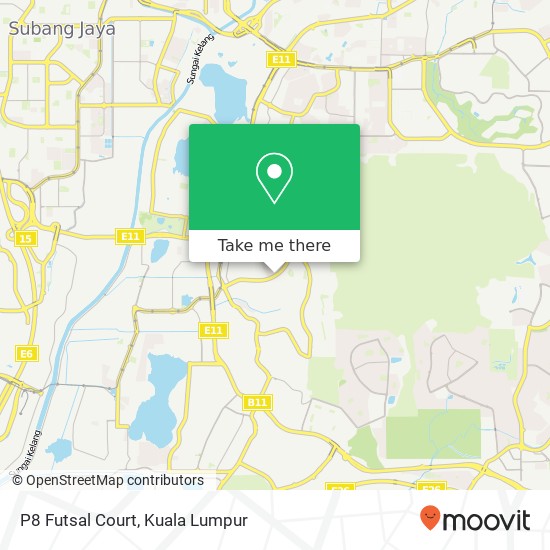 P8 Futsal Court map