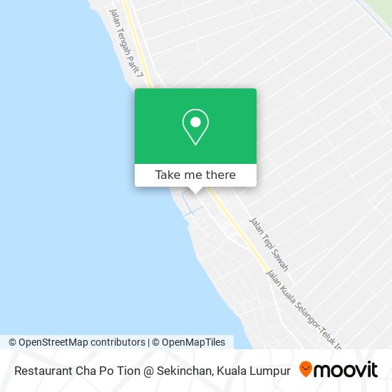 Restaurant Cha Po Tion @ Sekinchan map