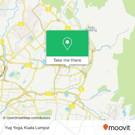 Yug Yoga map