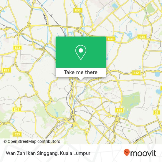 Wan Zah Ikan Singgang map