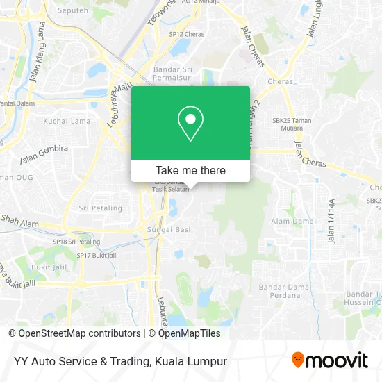 YY Auto Service & Trading map