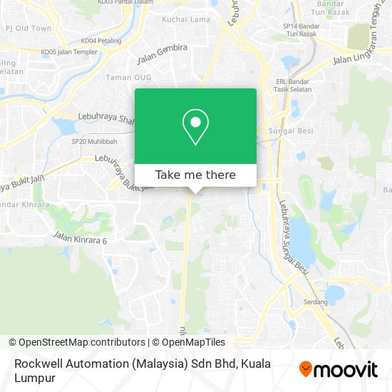 Rockwell Automation (Malaysia) Sdn Bhd map