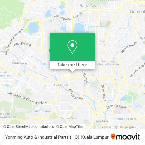 Yonming Auto & Industrial Parts (HQ) map