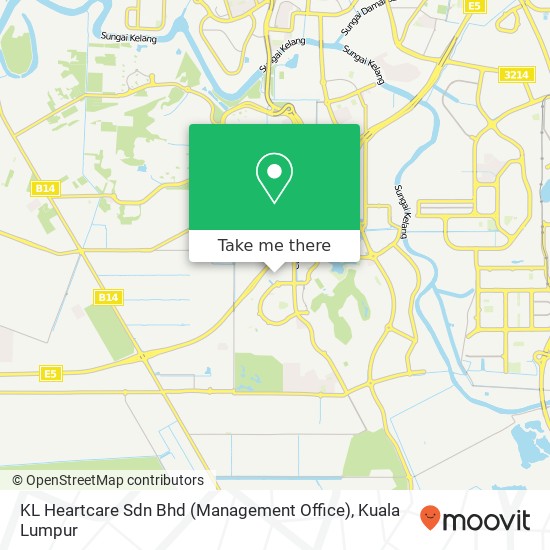 KL Heartcare Sdn Bhd (Management Office) map