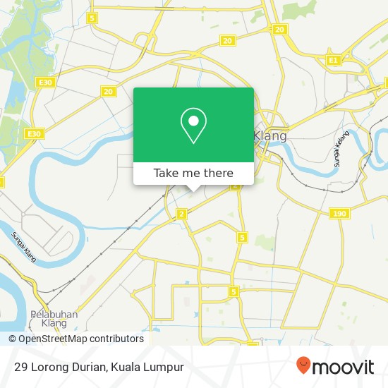 29 Lorong Durian map