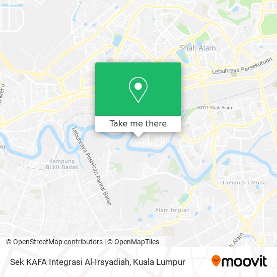 Peta Sek KAFA Integrasi Al-Irsyadiah