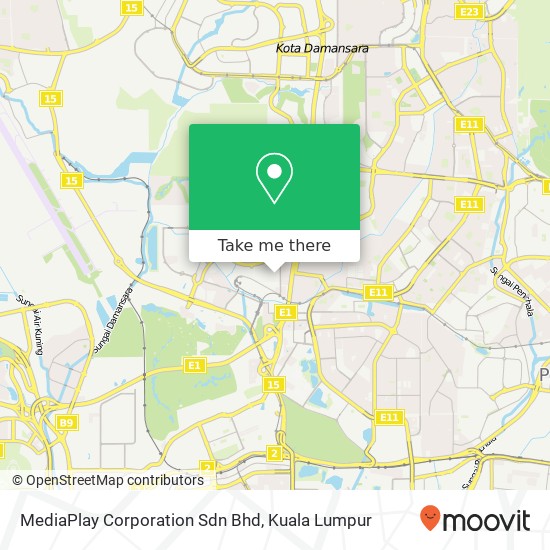 MediaPlay Corporation Sdn Bhd map