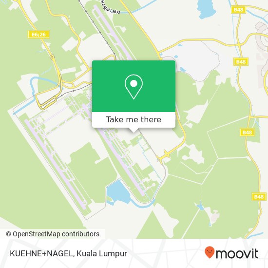 KUEHNE+NAGEL map
