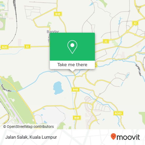 Jalan Salak map