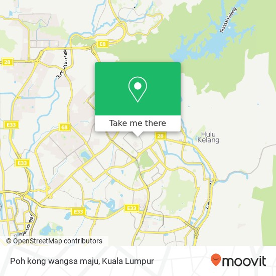 Poh kong wangsa maju map