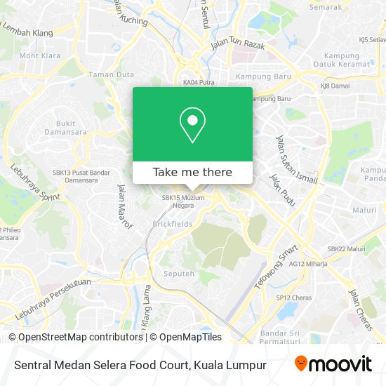 Sentral Medan Selera Food Court map